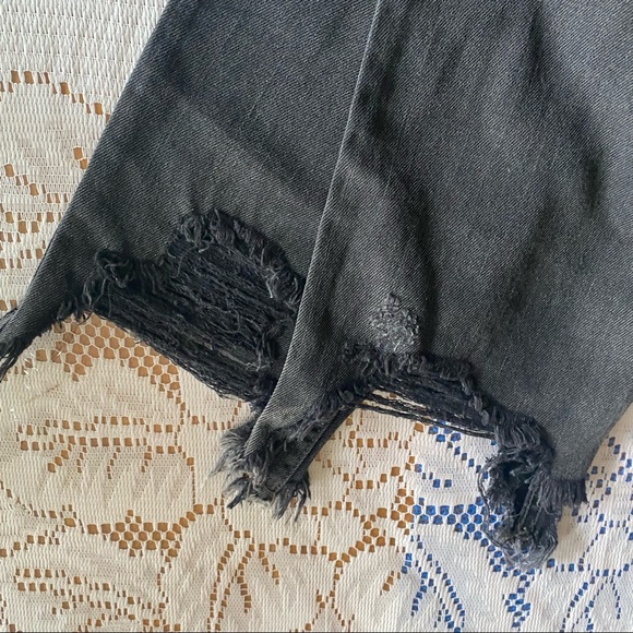 NWT We The Free • Chewed Up Midrise Straight in Rugged Black - Picture 8 of 13